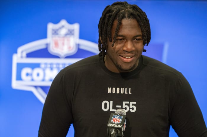 Las Vegas Raiders 2024 NFL Draft prospect Patrick Paul had the chance to talk about the Silver and Black from the 2024 NFL Combine